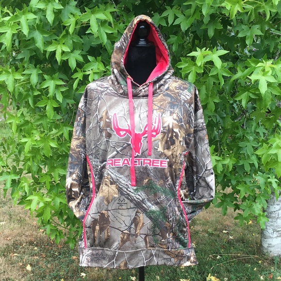 3/$20 Canyon Realtree Camo Antlers Hoody - Picture 7 of 7